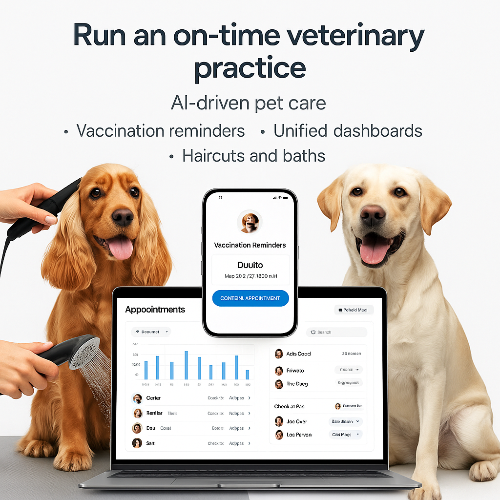 DhanAIyu PetCare — AI for on-time visits, reminders, and unified care
